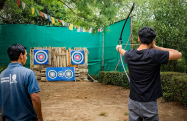 Archery in Palampur at Himalayan Adrenaline. Best Activity in Palampur, Best Experiences in Kangra Valley