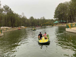 Boat ride in Sourabh Van Vihar