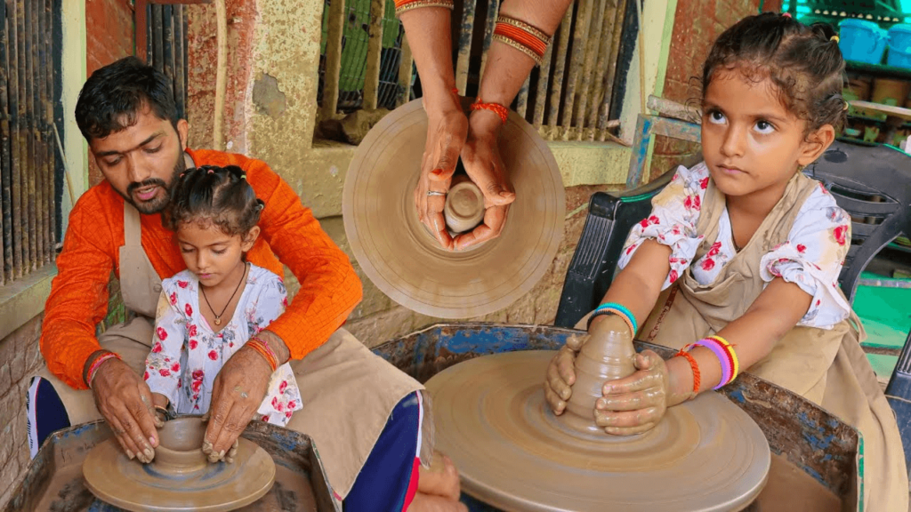 Kid in Andretta Pottery