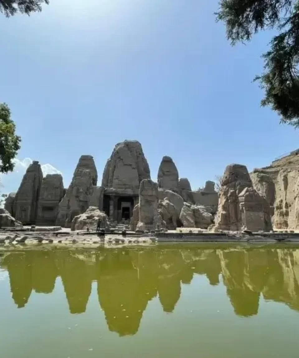 Masroor Rock Cut Temple