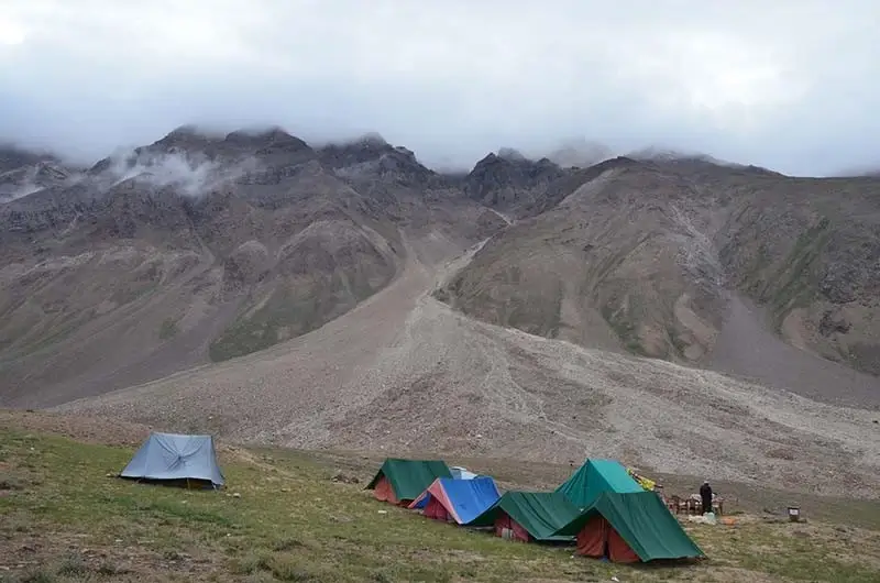 Best Adventure Activities in Himachal Pradesh - Camping Near Chandratal Lake