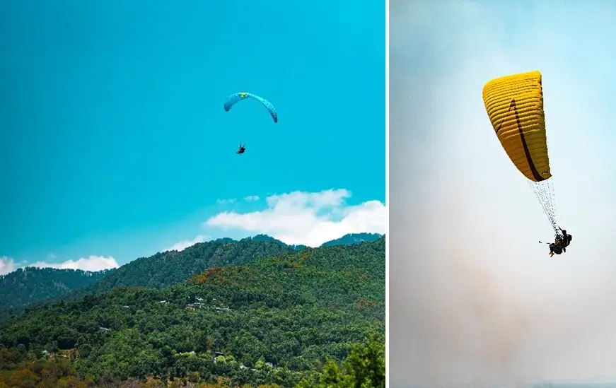 Paragliding in Bir