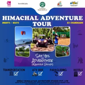 Himachal Tour Adventure - Kangra Valley