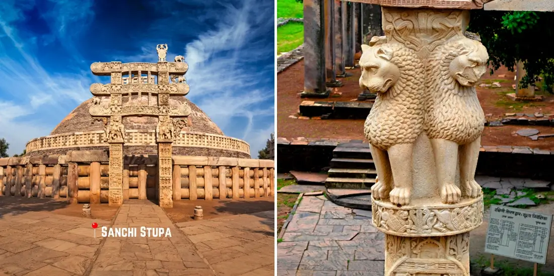 Central India holiday - Sanchi Stupa