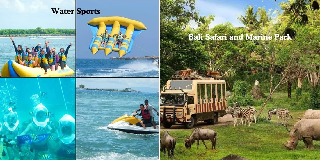 Water Sports and Wildlife Meeting - Bali Adventure Tour