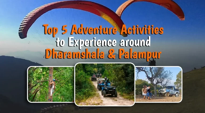 top 5 adventure activities to do in dharamshala and palampur