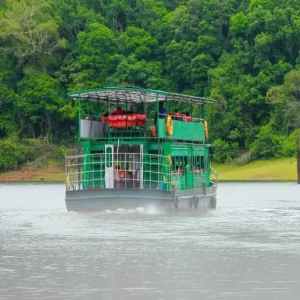 Boating at Periyar Lake